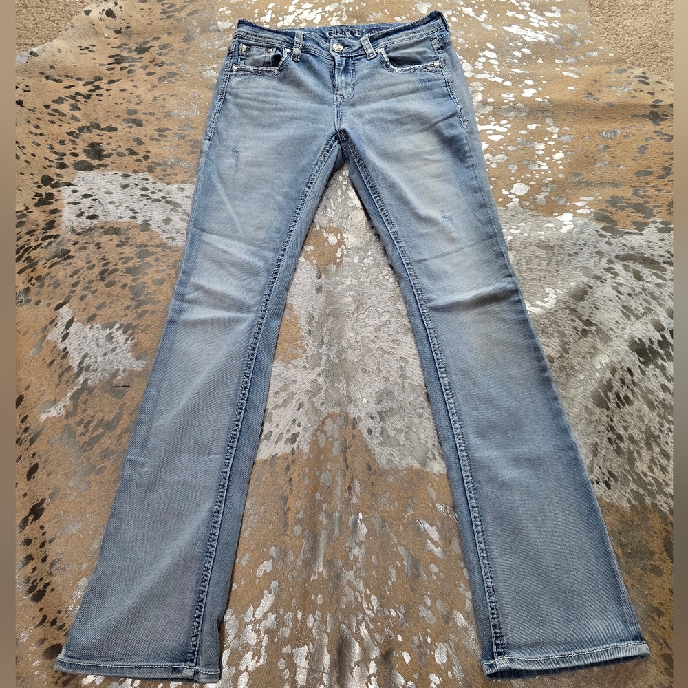 Grace Light Blue Women's Boot Cut Jeans